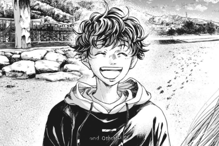 Super cool ! Lien pour lire le manga Ao Ashi Chapitre 410 Scan Francais RAW, Une rencontre fortuite