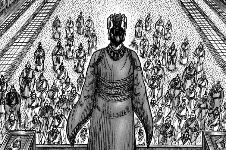 Heure ou RAW Kingdom Chapter 837 Scan VF L'armée Coalisée De Qin Encercle La Capitale De Han