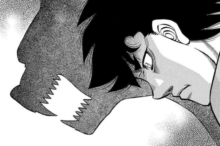 Lisez le manga Hajime no Ippo Chapitre 1495 Scan FR RAW, Soyez aussi fort que l'acier ! Ne faiblissez pas !