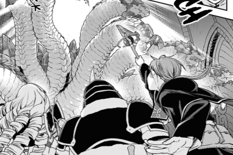 Lisez Mushoku Tensei Manga Chapitre 110 en FR Scan, Brûler un dragon avec de la magie