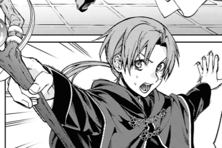 Lire le RAW Mushoku Tensei Manga Chapitre 111 VF Scan, une puissance magique extraordinaire